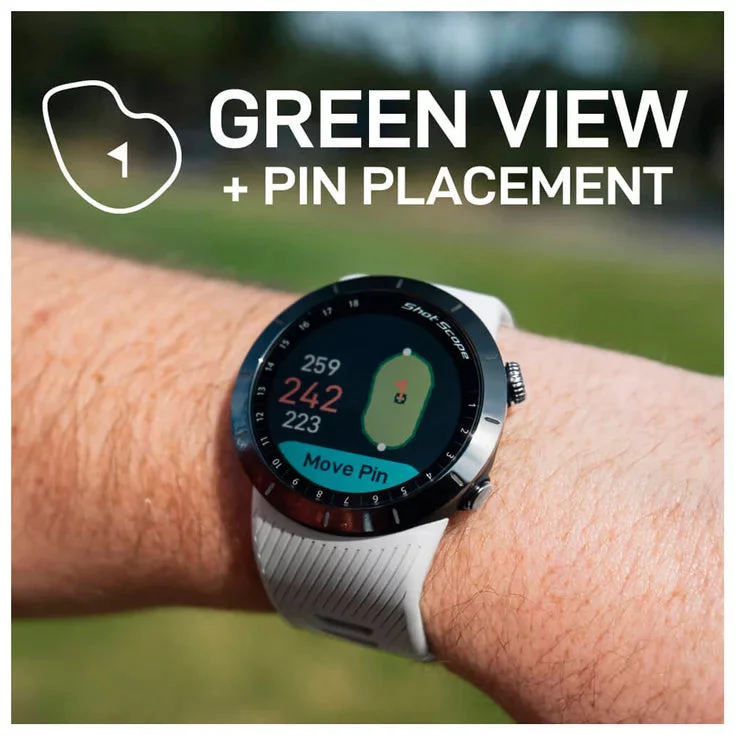 Montre Shot Scope X5 GPS Blanche - Image 8
