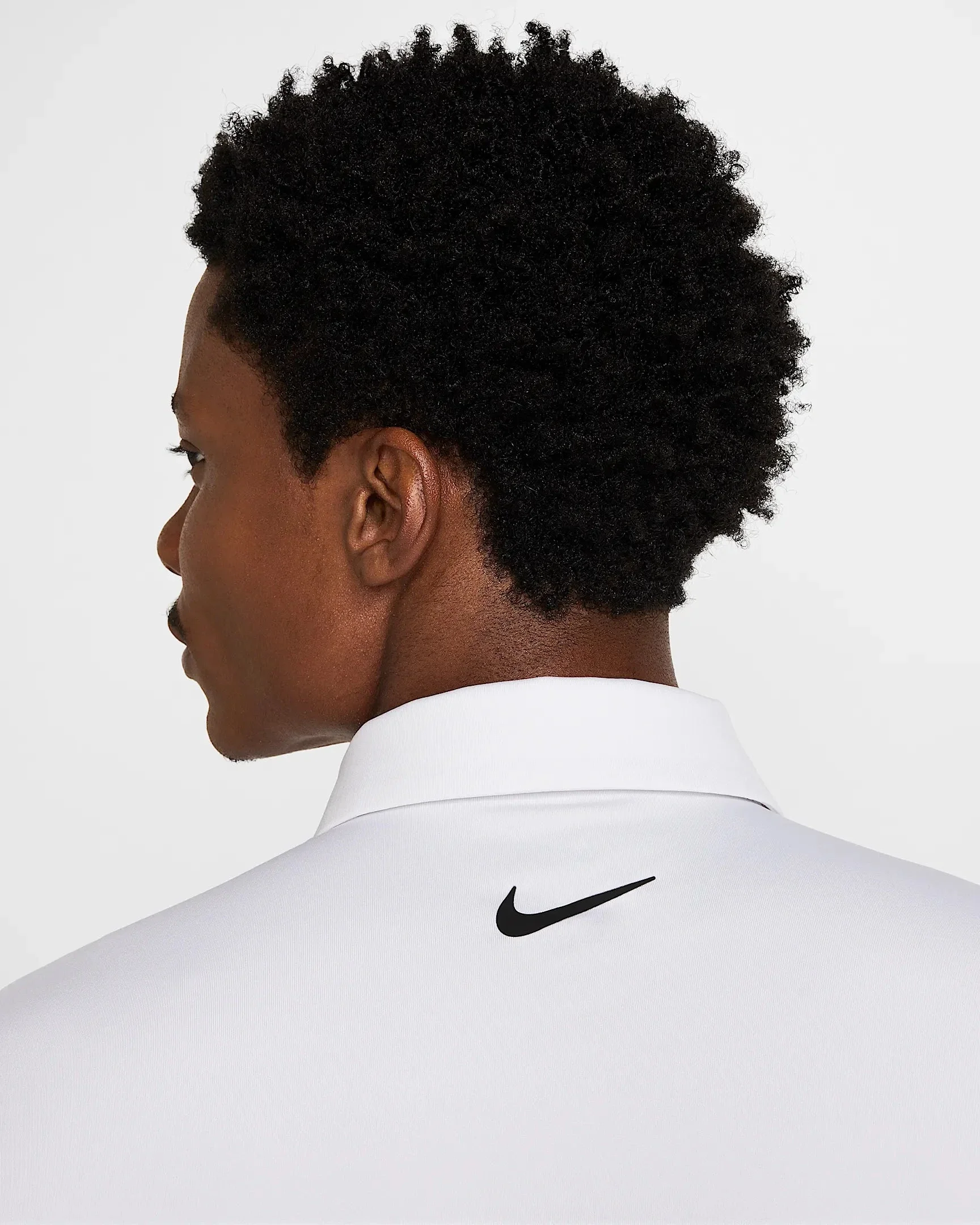 Nike Polo Dri Fit Solid Tour White - Image 5