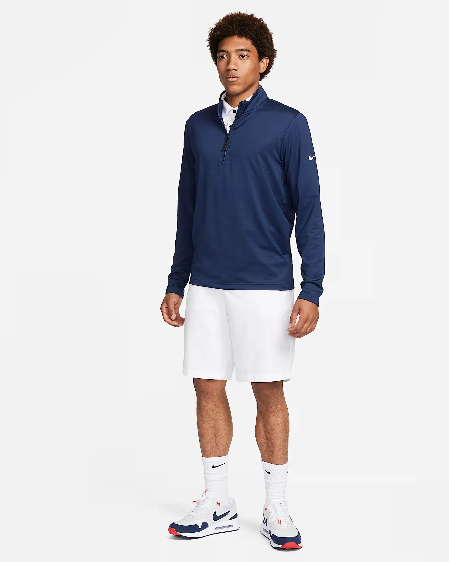 NIKE sweat VICTORY DRI FIT BLEU MARINE - Image 5