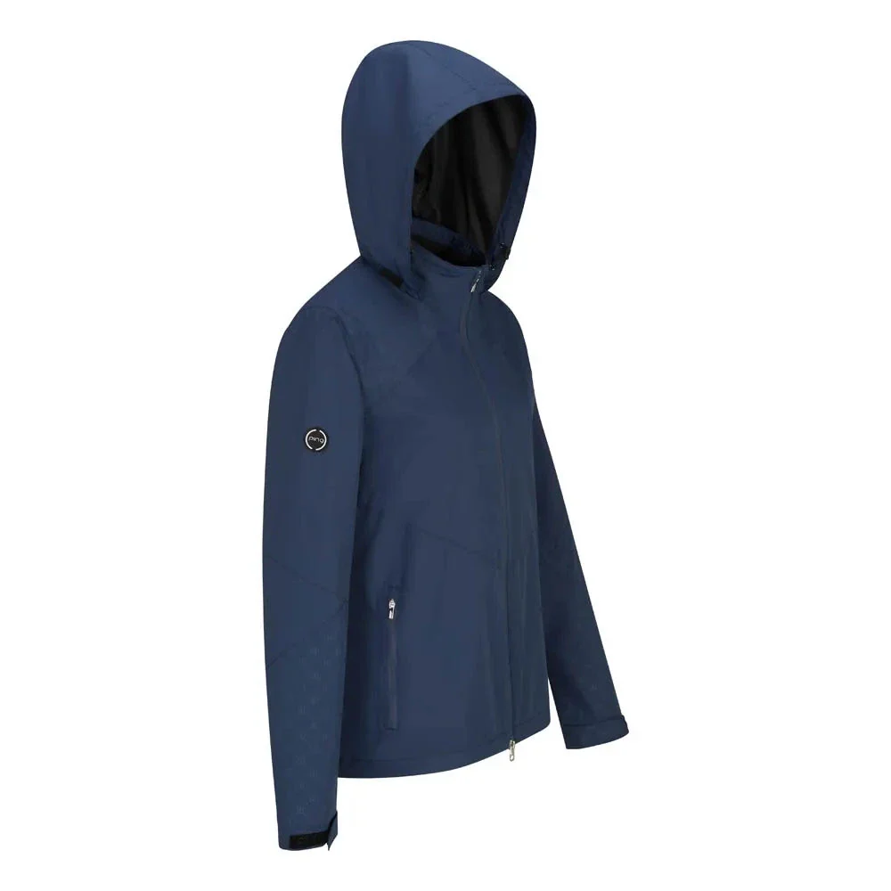 PING Milli Veste Imperméable Femme Bleu Oxford - Image 3