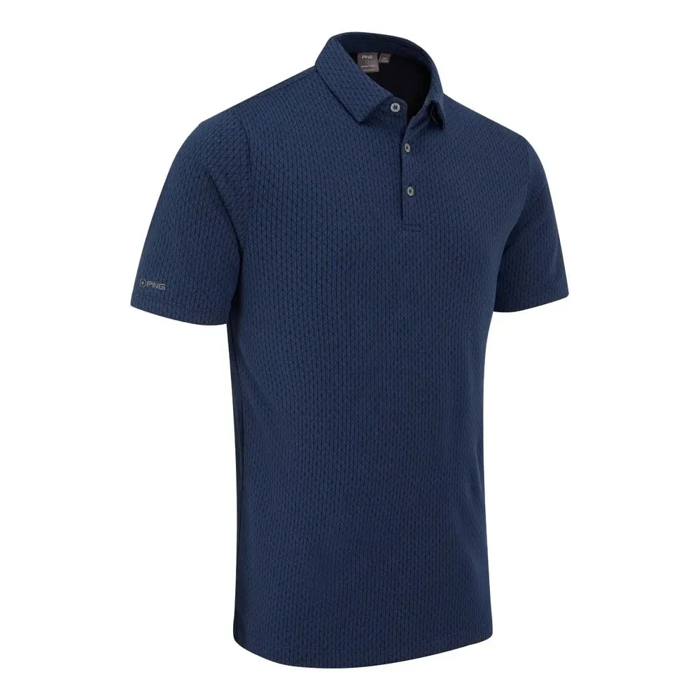 Ping polo Hershel Oxford blue - Image 5