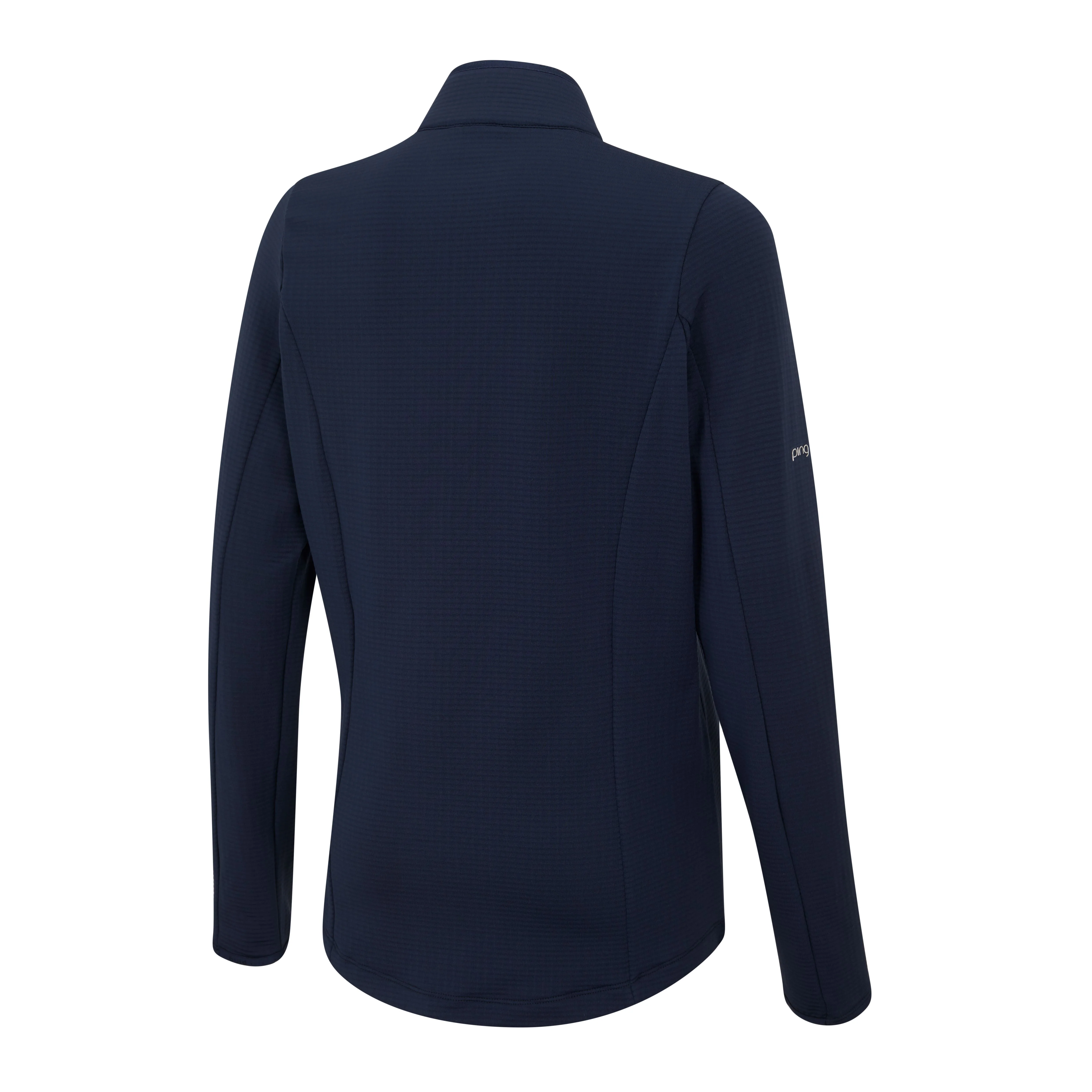 Ping Pull 1/4 Zip midlayer Abigale Bleu Marine - Image 4