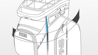 PING SAC CHARIOT TRAVERSE 244 Black - Image 4