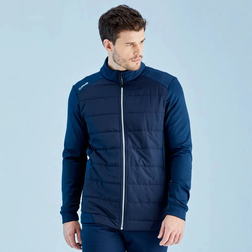 Ping Veste Aiden hybride Fleece Navy - Image 2