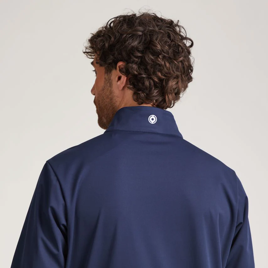 Ping Veste golf Vigo Windproof 1/2 Zip Navy - Image 2