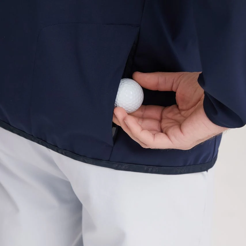 Ping Veste golf Vigo Windproof 1/2 Zip Navy - Image 6