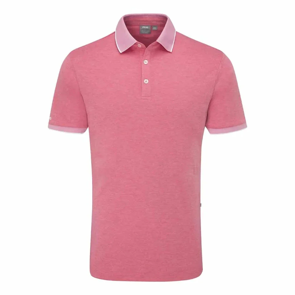Polo PING Gideon Piqué Rhapsody Pink - Image 4