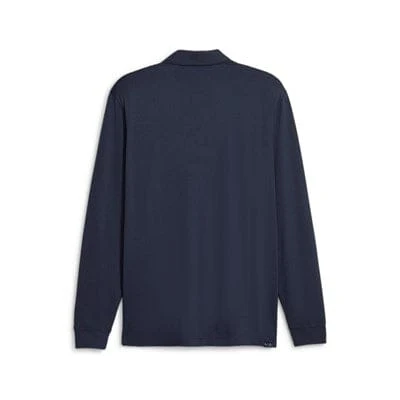 PUMA POLO MANCHE LONGUE NAVY - Image 2