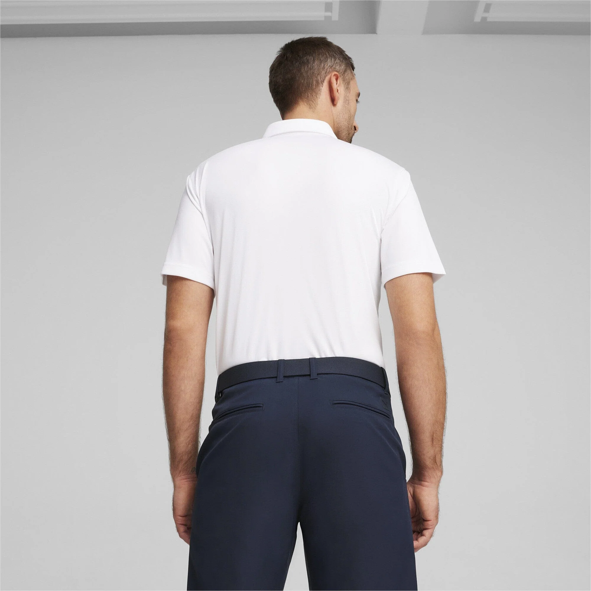 PUMA POLO Pure Solid Blanc - Image 2