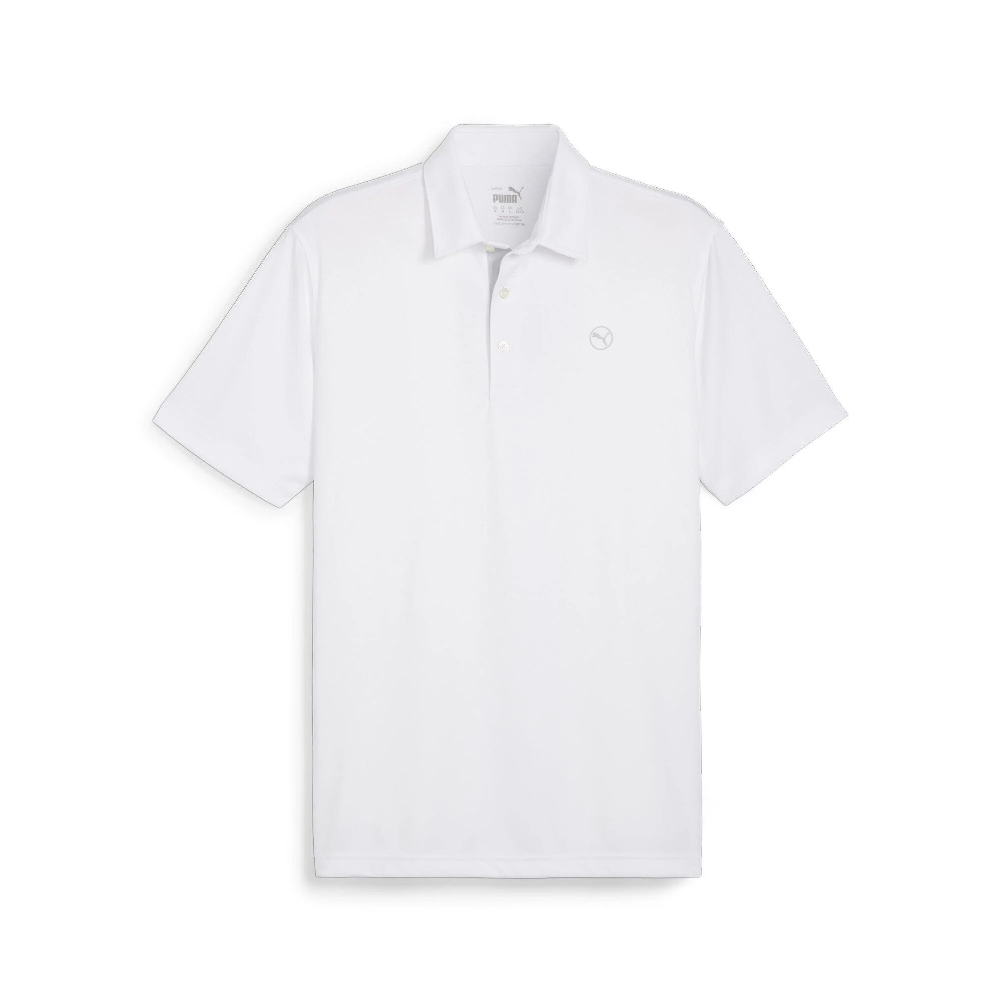 PUMA POLO Pure Solid Blanc - Image 4