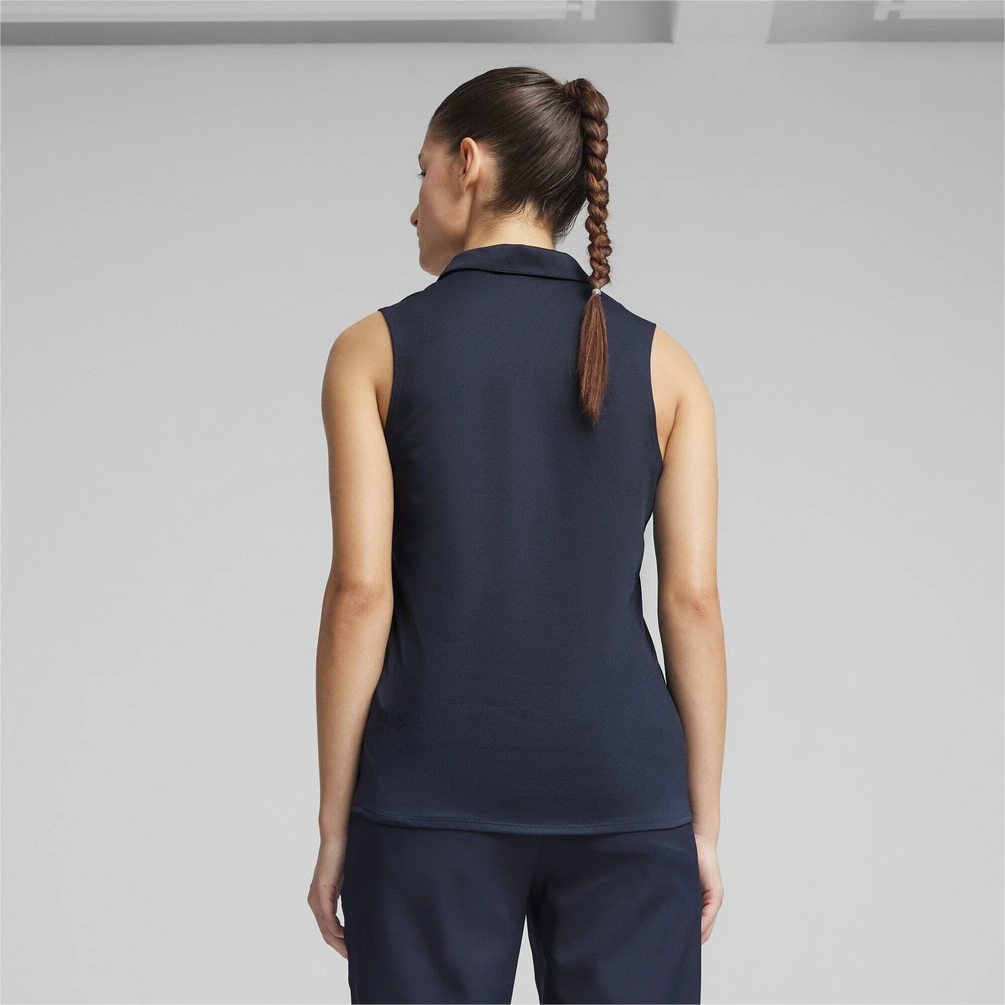 PUMA POLO Pure Solid SL Navy - Image 2