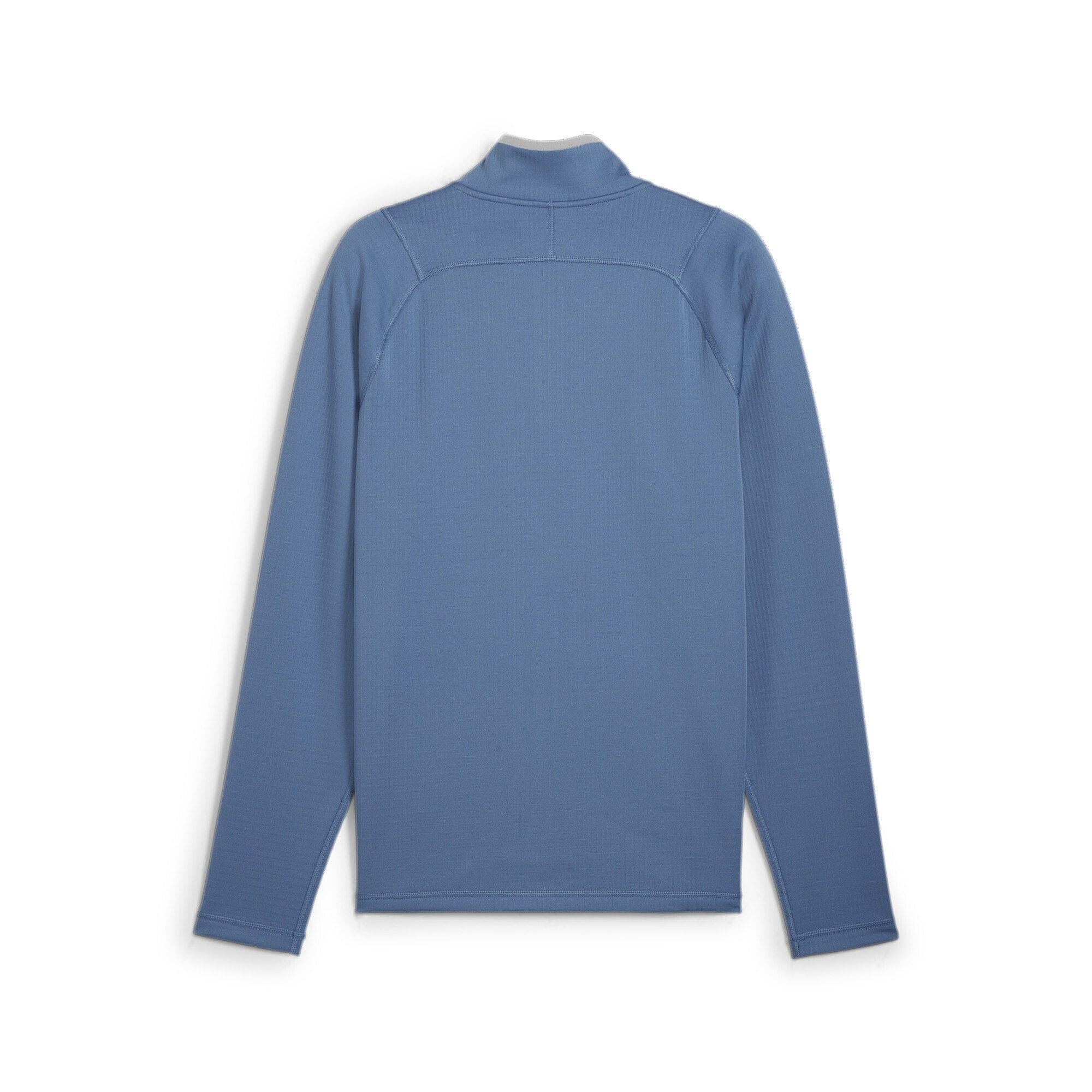 Puma Pull de golf 1/4 zip Waffle Fleece Blue Horizon - Image 2