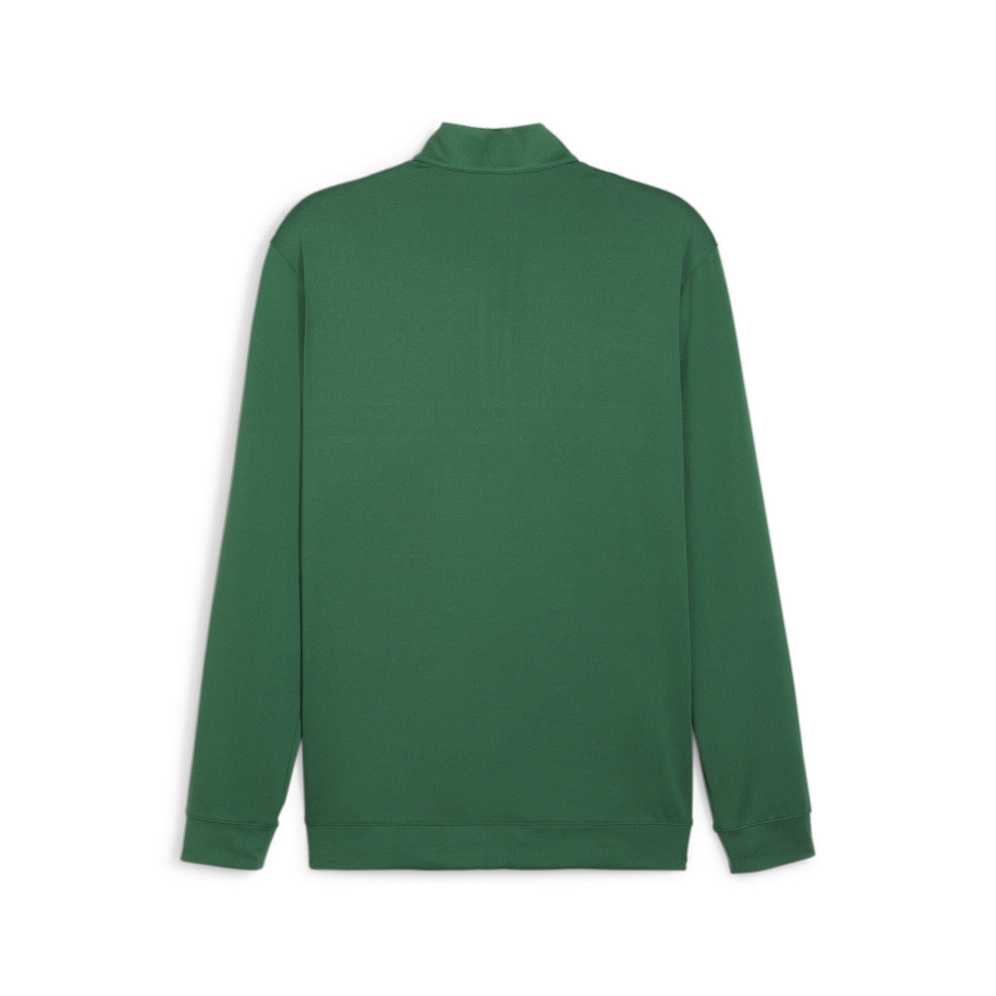 Puma Pull de Golf Pure Colorblock 1/4 Zip Vine Deep Navy - Image 2