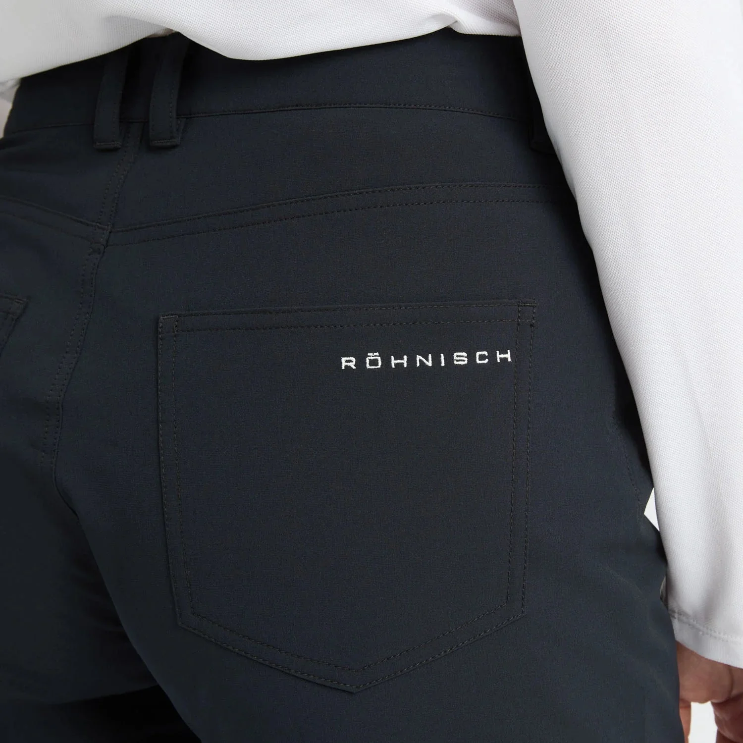 Röhnisch Pantalon chaud Chie brossé Black - Image 5