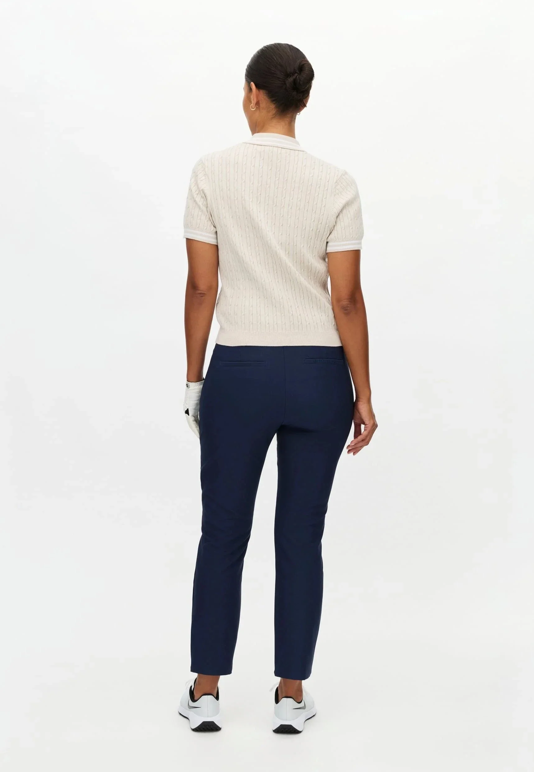 Rohnisch Pantalon Clubhouse Highwater Femme Navy 2026 - Image 5