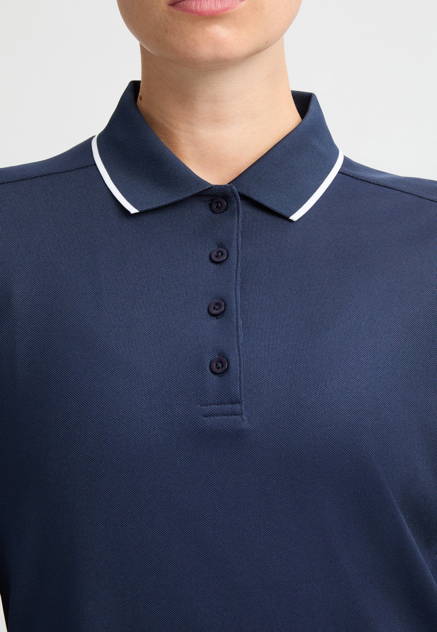 Rohnisch polo avec manche Miriam bleu Marine - Image 4