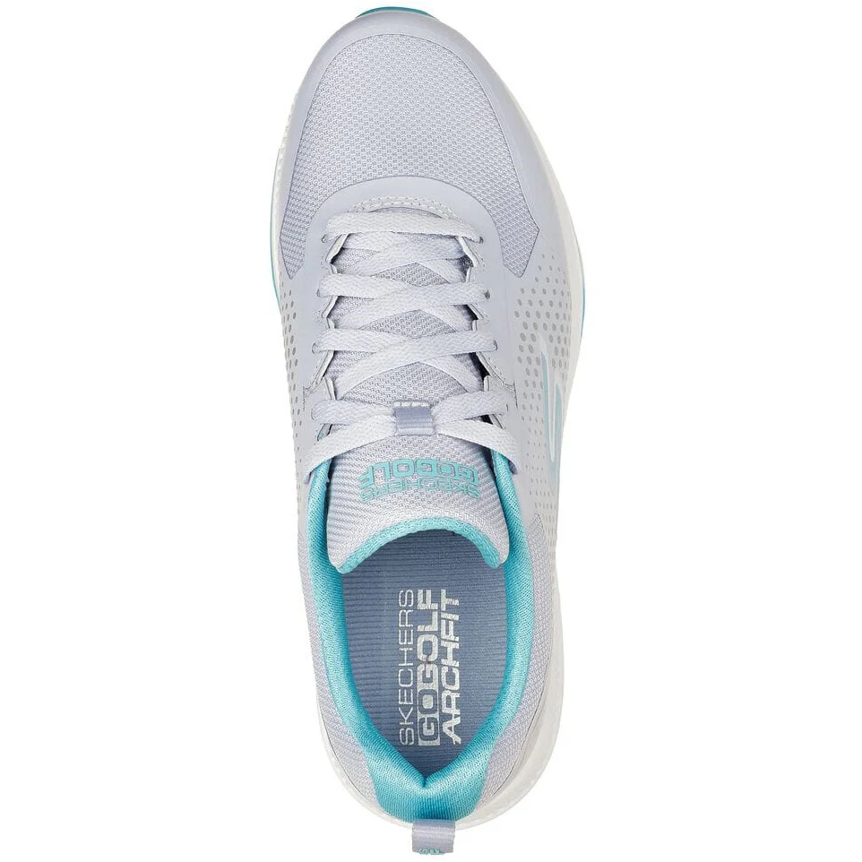 Skechers Chaussures de Golf Femme GoGolf Elite 5 Sport Gris Bleu - Image 3