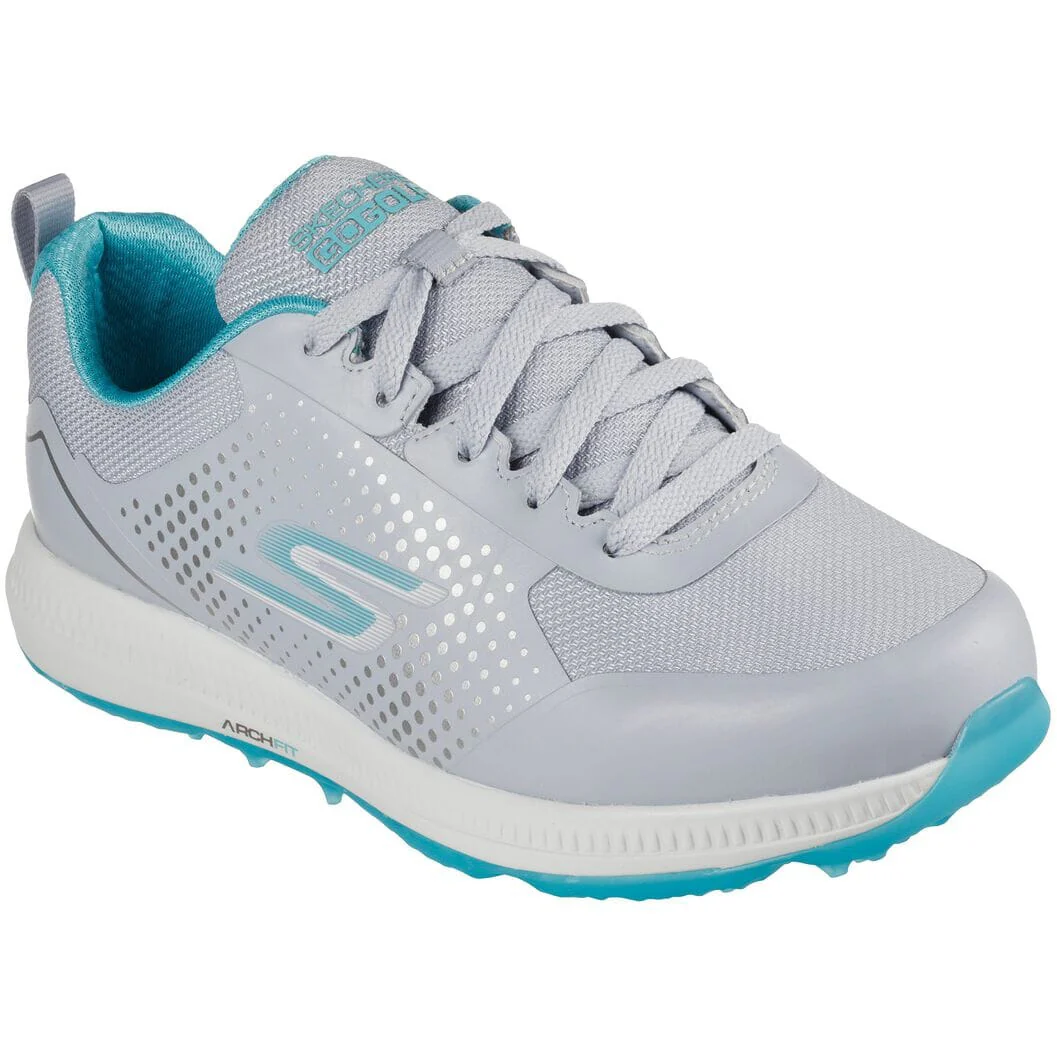 Skechers Chaussures de Golf Femme GoGolf Elite 5 Sport Gris Bleu - Image 5