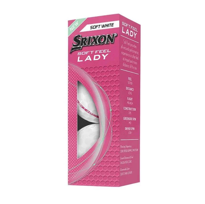Srixon Balles Soft Feel Lady Blanche (boite de 12 balles) New 2025 - Image 2
