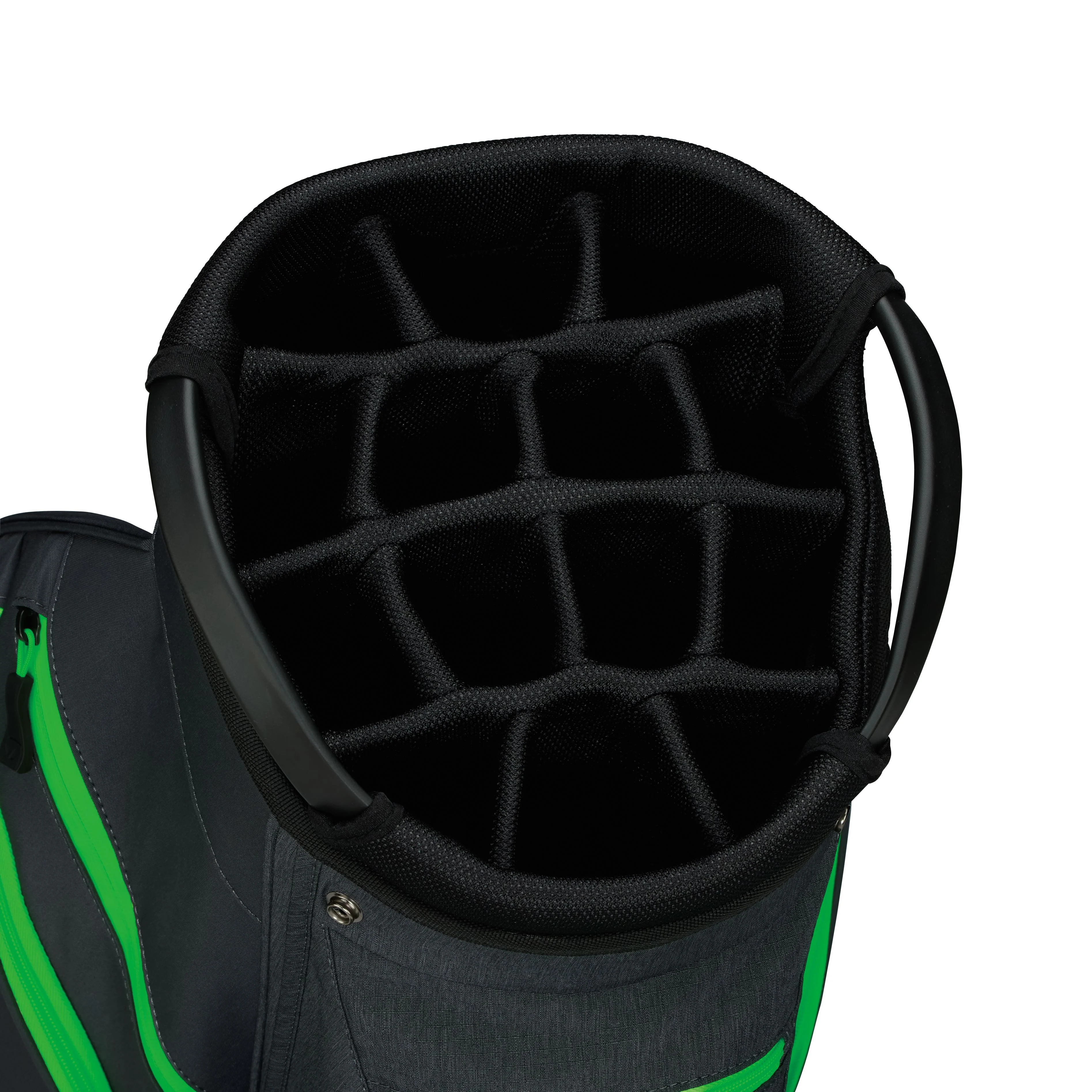TaylorMade Sac Cart Lite Gris/Vert Fluo 2026 - Image 2