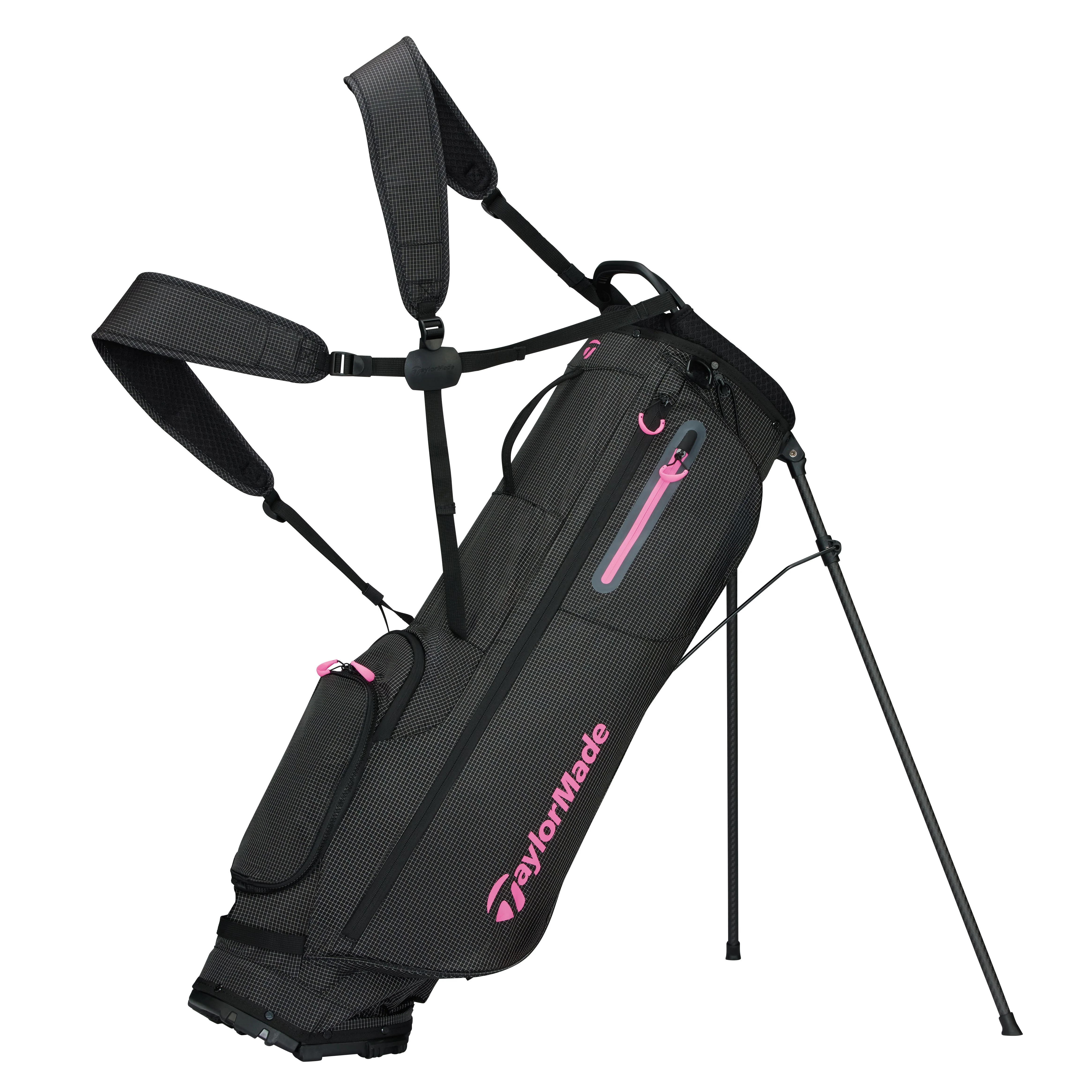 TaylorMade Sac Trépied FlexTech SuperLite Gris/Rose 2026