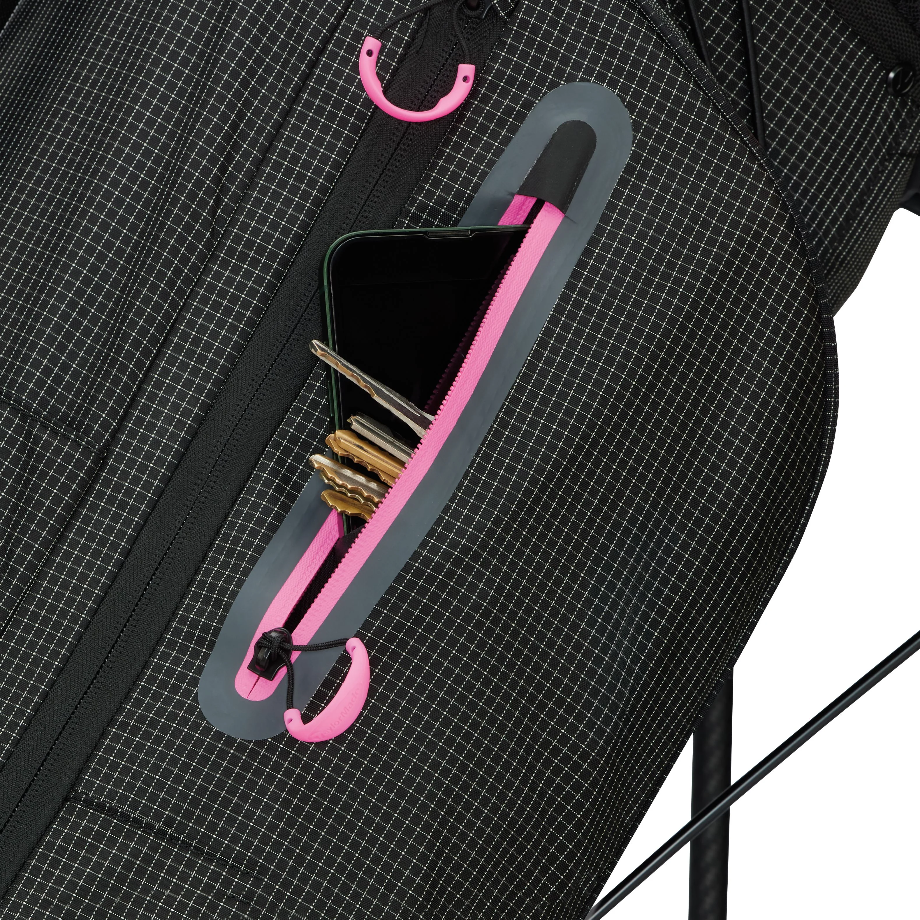 TaylorMade Sac Trépied FlexTech SuperLite Gris/Rose 2026 - Image 4