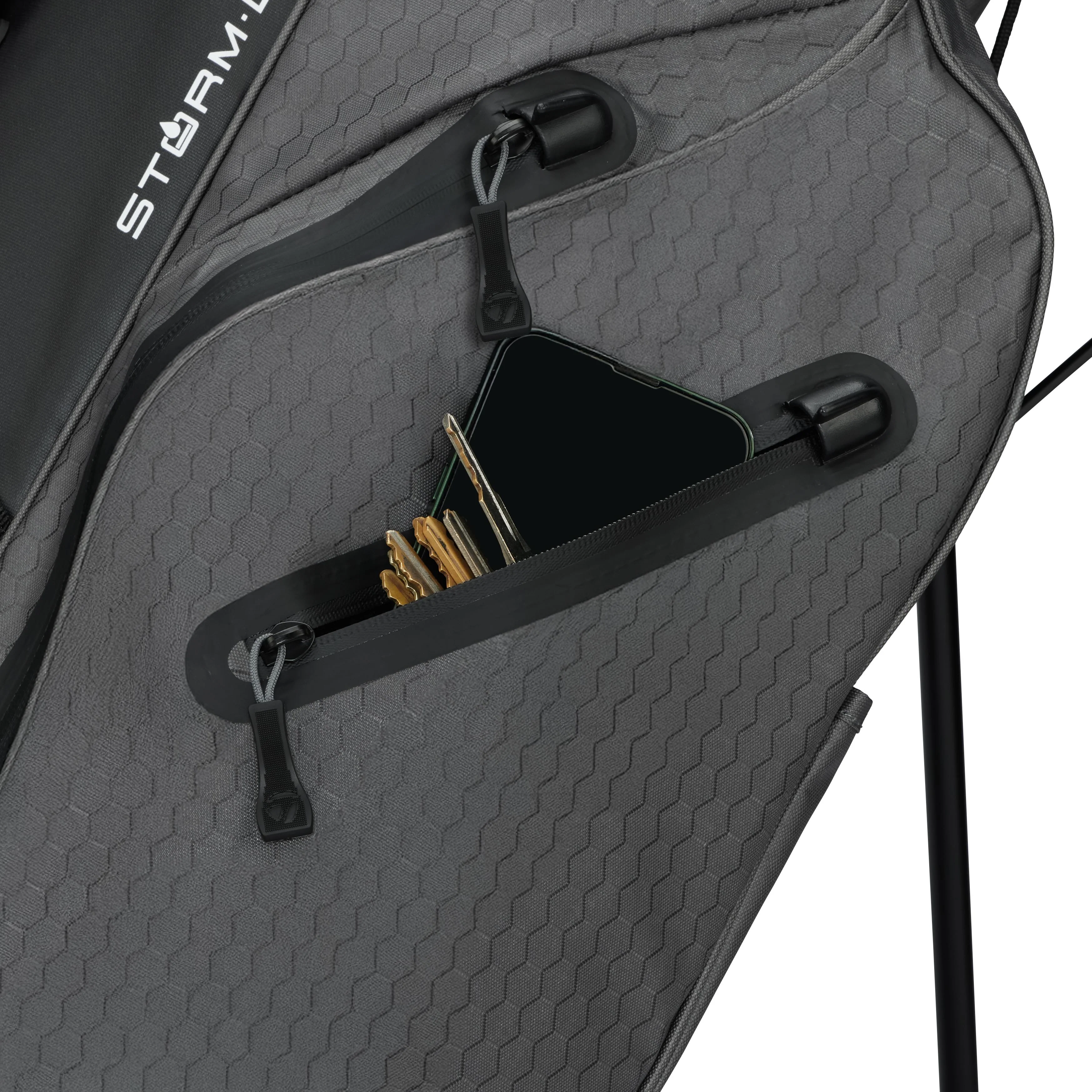 TaylorMade sac trépied Storm Dry Gris Noir 2026 - Image 4