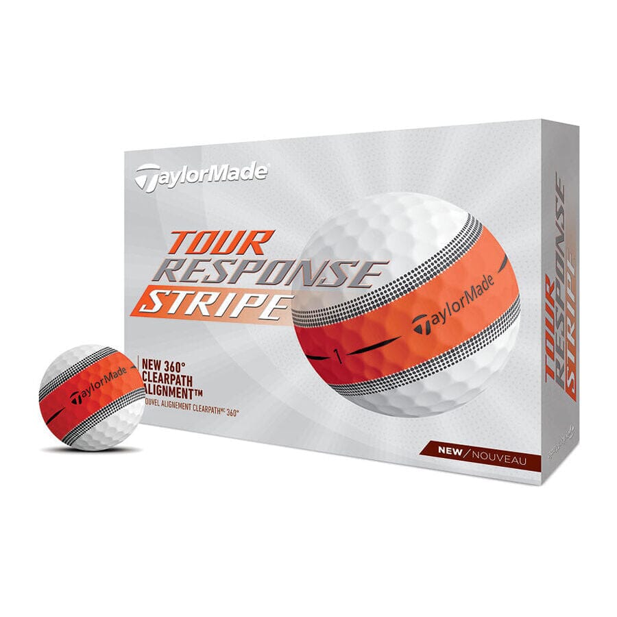 TaylorMade Balles Tour Response STRIPE 2024 (Boite de 12) - Image 6