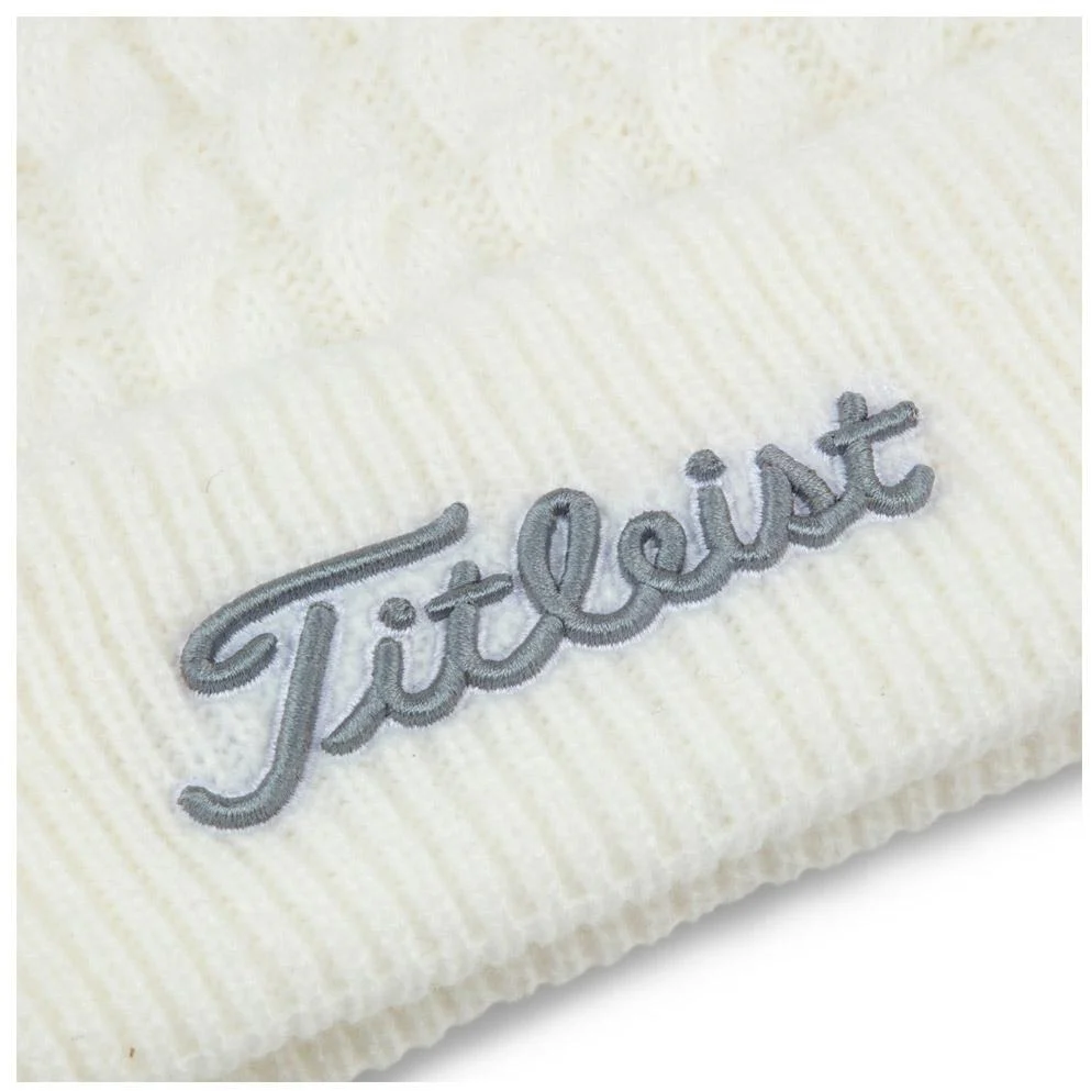 Titleist bonnet Lady Pompom blanc - Image 3