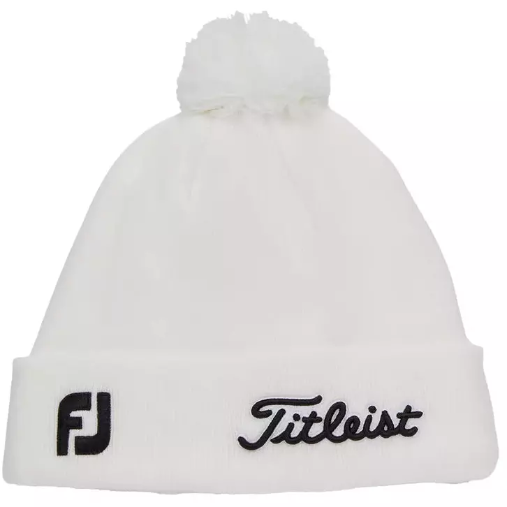 TITLEIST BONNET POMPOM WHITE - Image 3