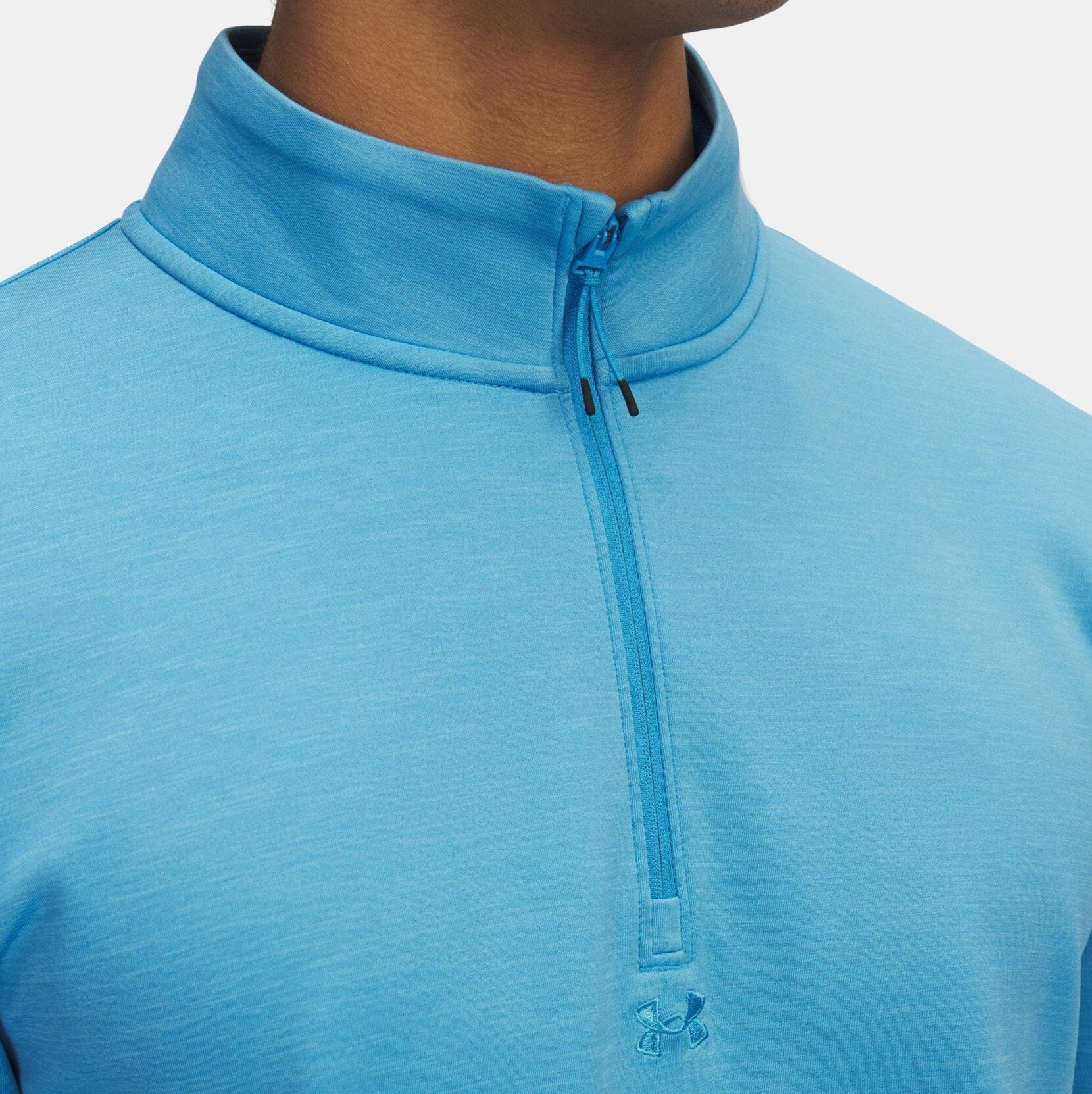 Under Armour Midlayer UA Drive 1/4 zip Bleu Ether - Image 3