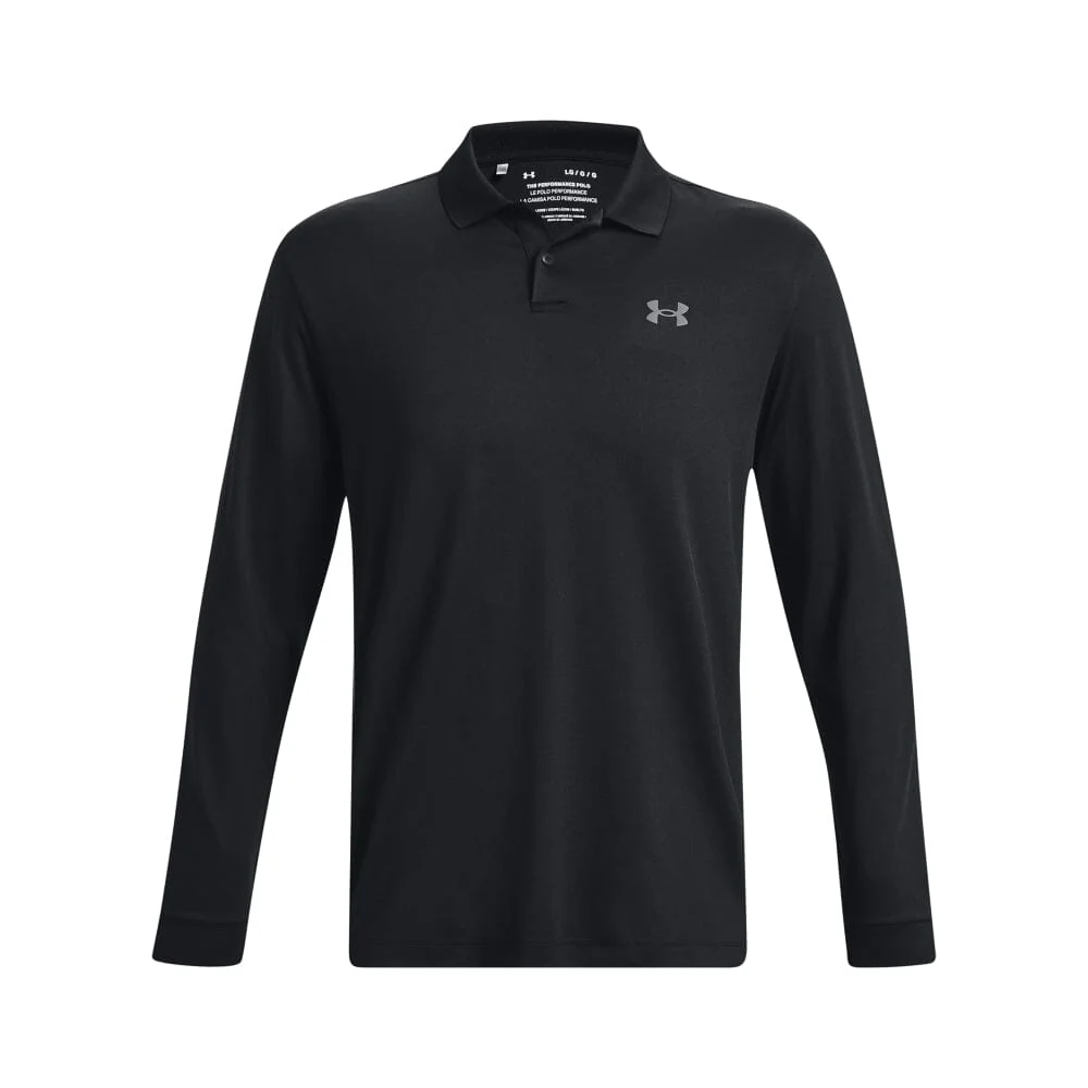 Under Armour polo manches longues de golf UA Matchplay - Image 3