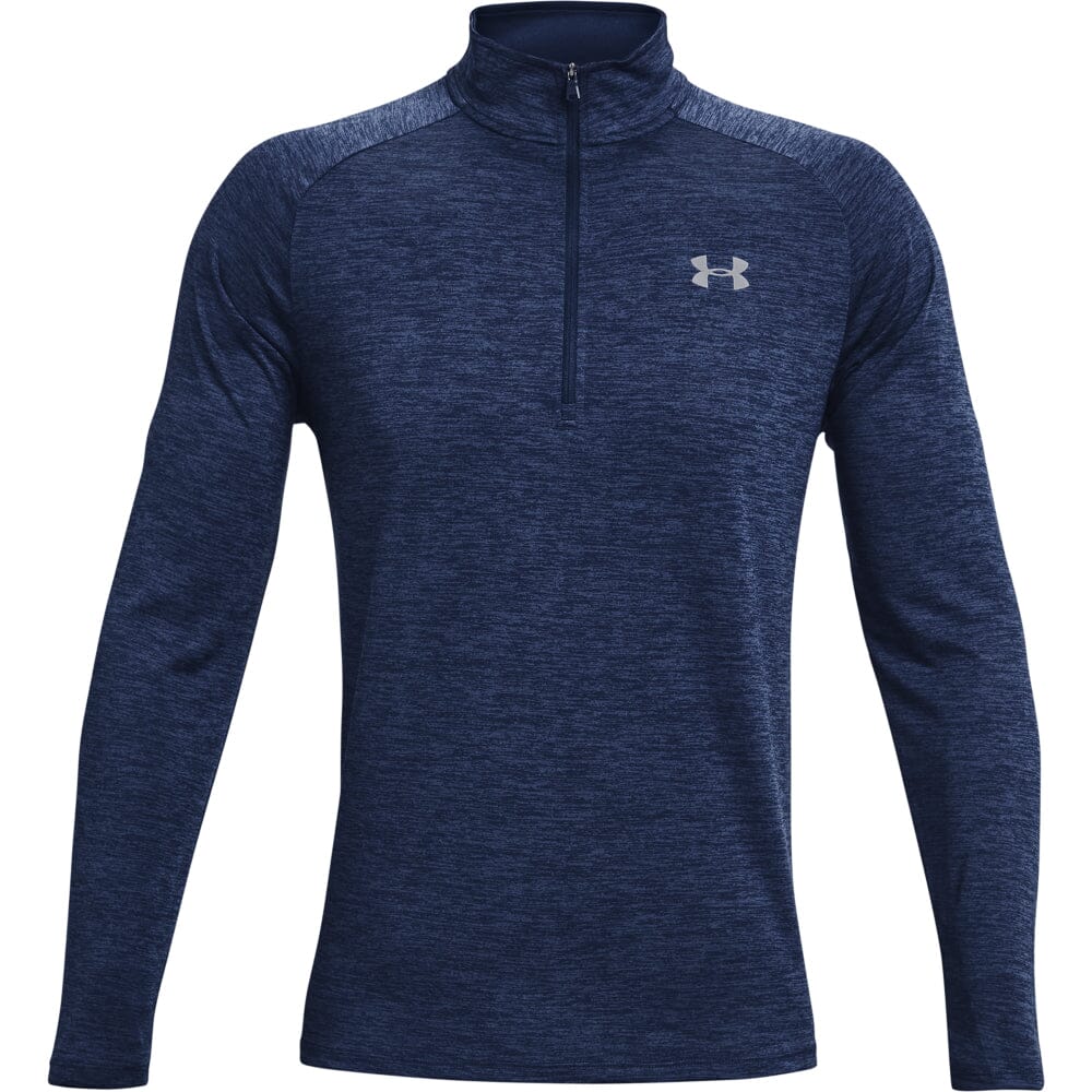 Under Armour Pull de golf 1/2 zip UA Tech 2.0 Bleu Marine - Image 3