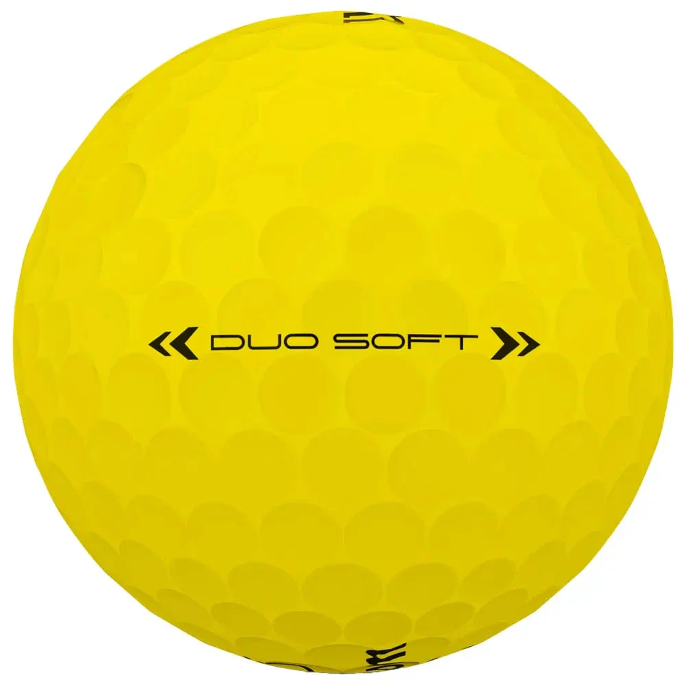 Wilson Balles 2025 Nouvelle Duo Soft Jaune (boite de 12) - Image 3