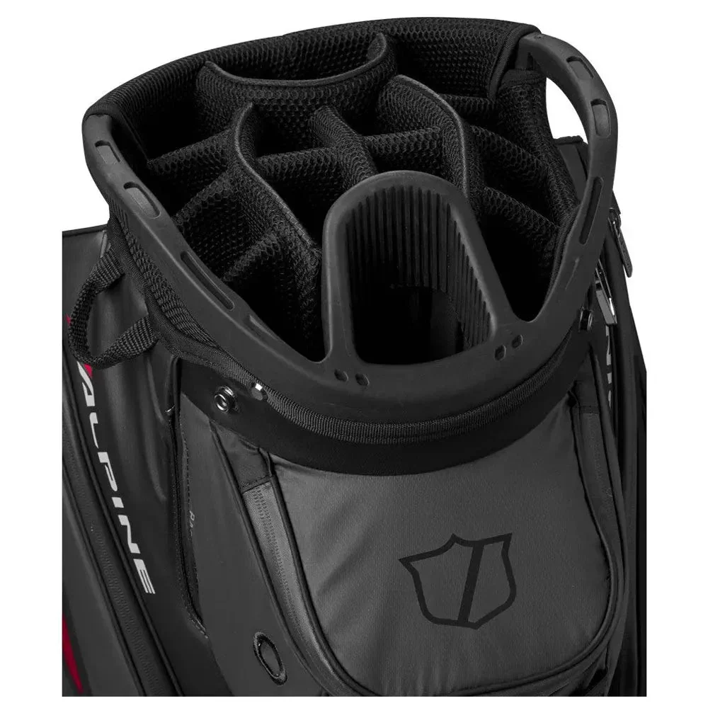 Wilson Staff Sac chariot Alpine Noir Rouge - Image 2