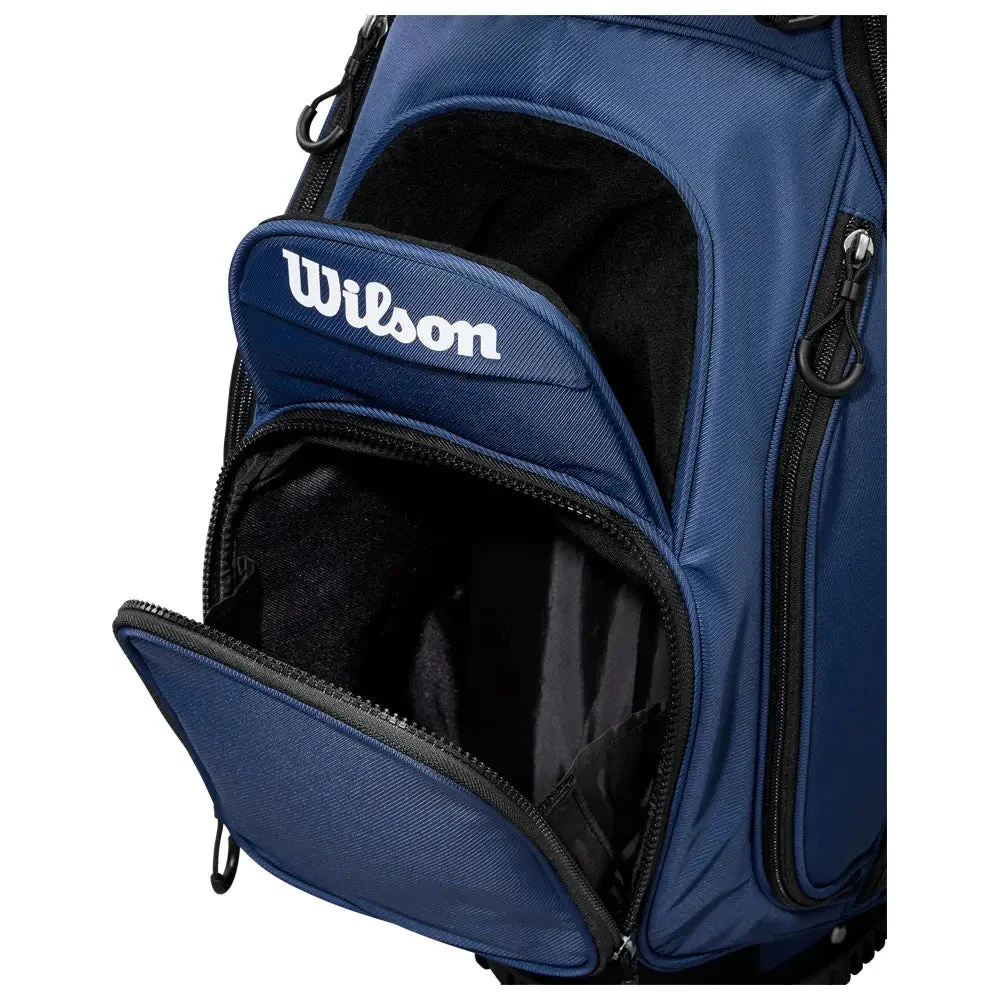 Wilson Staff sac trépied TALUS 14 Bleu Marine Blanc - Image 4